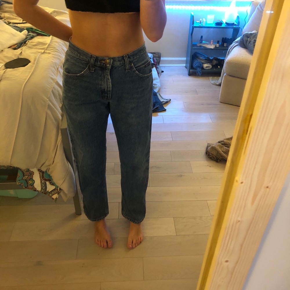 Lee vintage farmer style super cute jeans